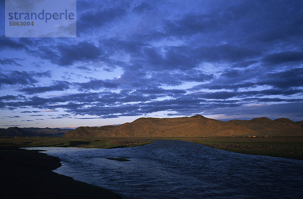 Region Asien  Mongolei  Mt-Altay  Chowd-Tal