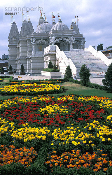 Vereinigtes Königreich  England  London  Swaminarayan-Tempel
