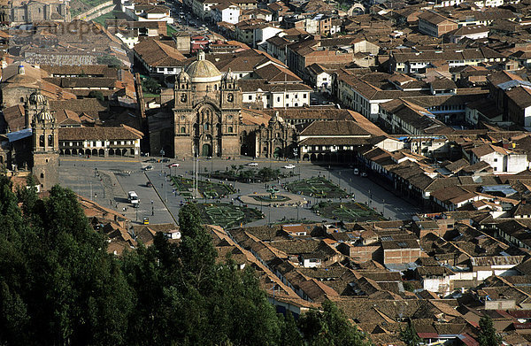 Peru  Cuzco  Plaza de Armas
