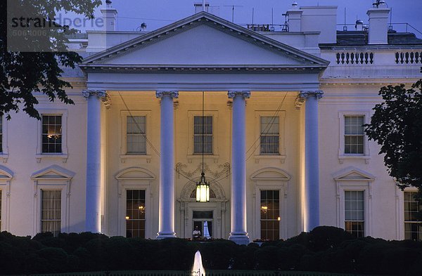 Vereinigte Staaten von Amerika USA Washington DC Hauptstadt Weiße Haus Weißes Haus White House