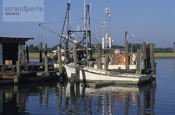 USA  South Carolina  Charleston  Fischerhafen