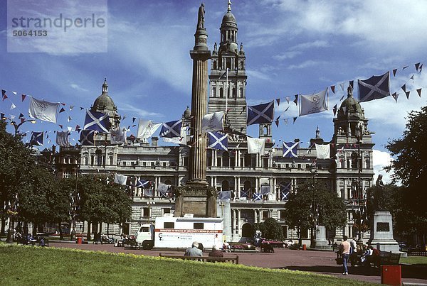 UK  Schottland  Glasgow  Stadtzentrum