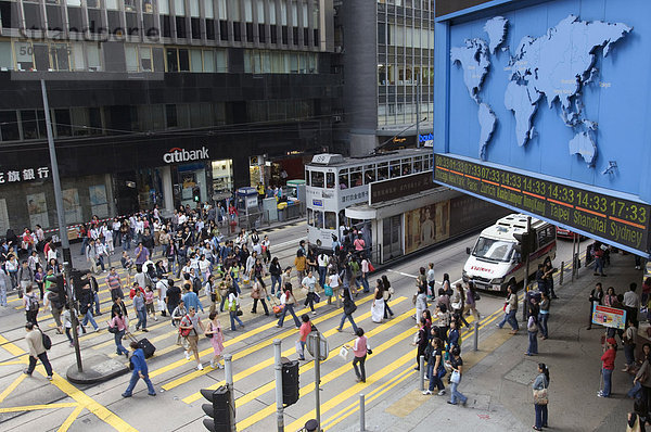 China  Hongkong  Island Central  Street.