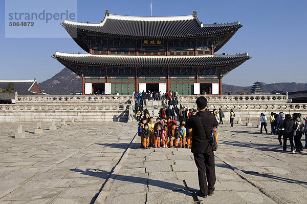 Republik Korea  Seoul  Gyeongbokgung Königspalast