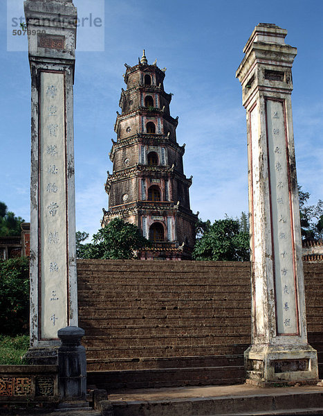 Vietnam Hue. Thien Mu-Pagode