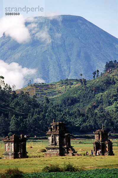 Tempel von Gedung Songo. Java  Indonesien.