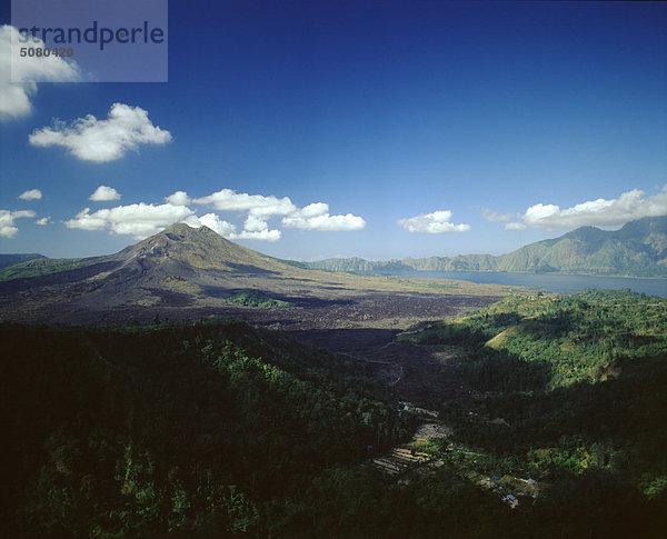 Mount Batur  ein schlafender Vulkan. Bali  Indonesien.