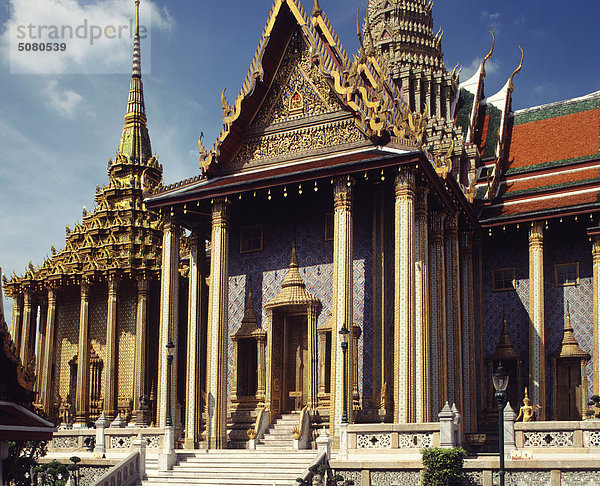 Wat Phra Kaeo  Bangkok Royal Tempel. Bangkok  Thailand.