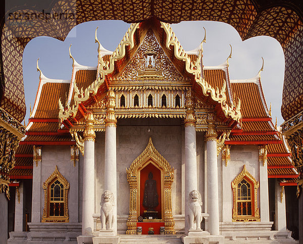 Wat Benjamabopit  Marmor-Tempel  Bangkok  Thailand.
