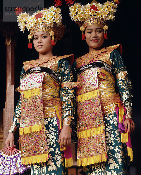 Legong Tänzer  Bali  Indonesien.