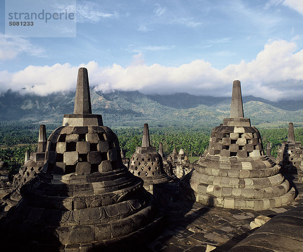 Borobudur-Tempel  Java  Indonesien