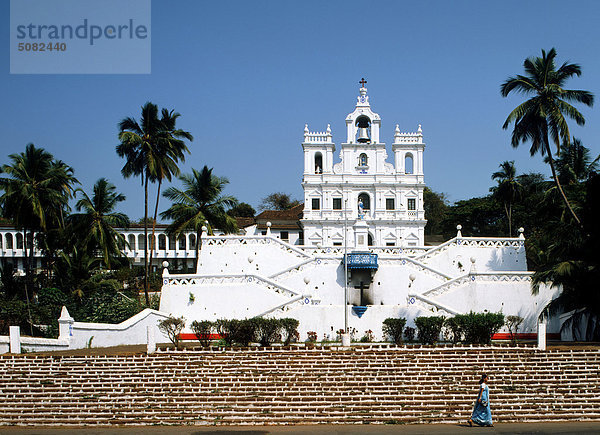 Indien  Goa  Panjim  Panjim Kathedrale