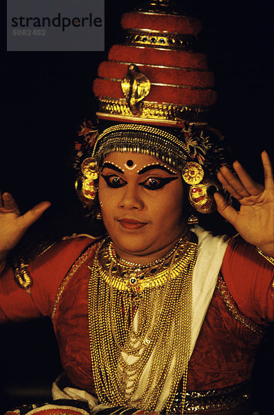 Schauspielerin Hindi alte Vedic Theater in Indien