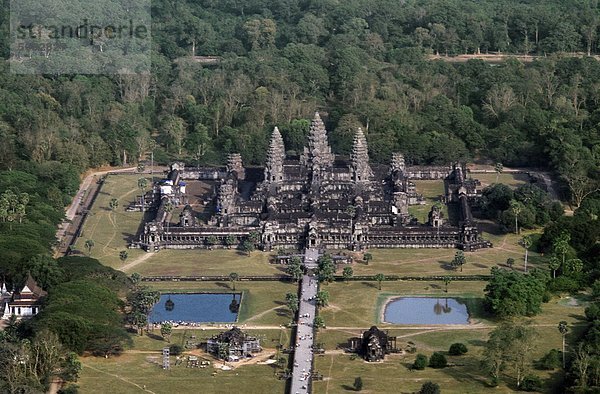 Angkor Wat  Angkor  Kambodscha  Luftbild