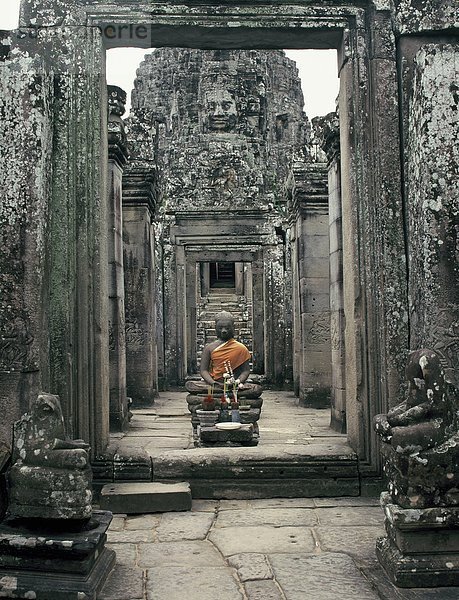 Die Bajon (späten 12. Jahrhundert-frühen 13)  Angkor Thom  Angkor  Kambodscha