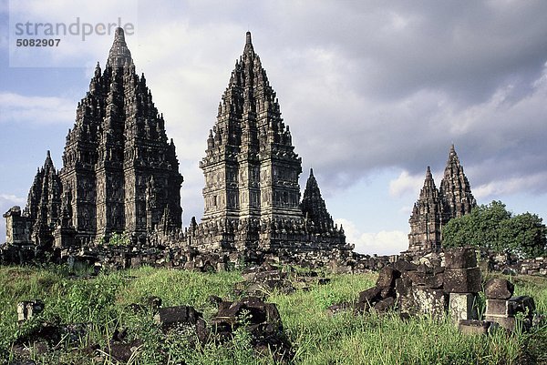 Der Prambanan Tempel. Java  Indonesien