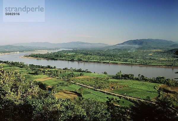 Chiang Saen  Thailand  Mekong-Fluss