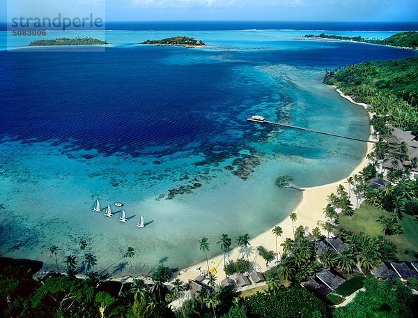 Polynesien  Französisch-Polynesien  Bora Bora  Luftbild