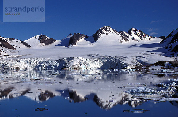 Norwegen  Svalbard  Spitzbergen. Homsound Gletscher