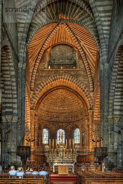 Frankreich  Provence  Embrun  Notre Dame du Real  Interieur