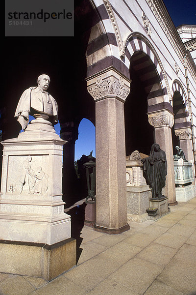 Italien  Lombardei  Mailand  Monumentaler Friedhof