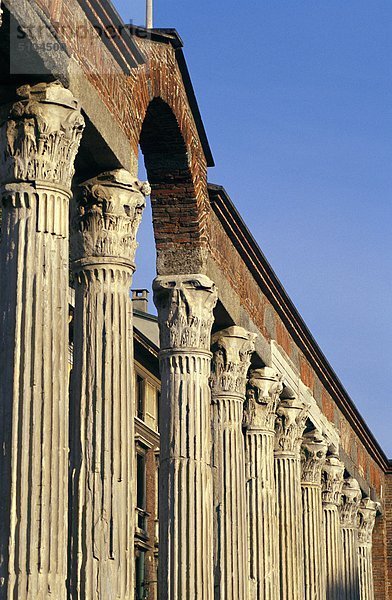 Italien  Lombardei  Mailands Ruinen von Colonne San Lorenzo
