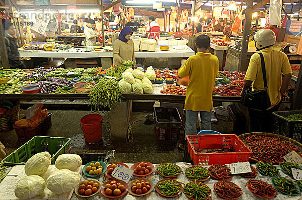 Asien  Malaysia  Kuala Lumpur  Kampung Baru District  Chow Kit Markt
