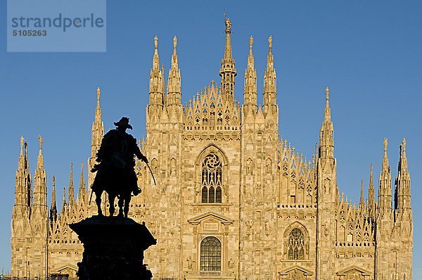 Italien  Lombardei  Mailand. Duomo Fassade