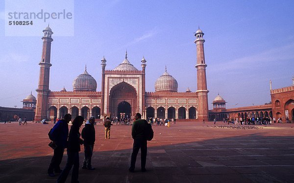 India  New Delhi  Jama Masjid Moschee  Moghul Shah Jahan