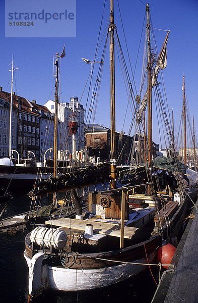 Dänemark  Copenaghen  Nyhavn  Hafen