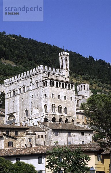 Gubbio Italien Palazzo Dei Consoli Umbrien