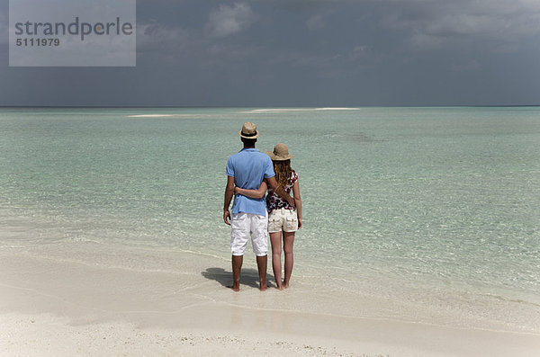 Tropisch  Tropen  subtropisch  umarmen  Strand