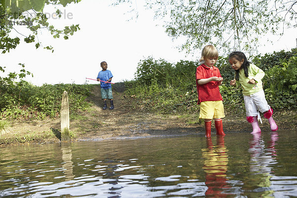 spielen  Teich