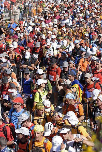 Die North Face Ultra Trail du Mont-Blanc-Marathon 2008  statt in Italien  Frankreich  Schweiz