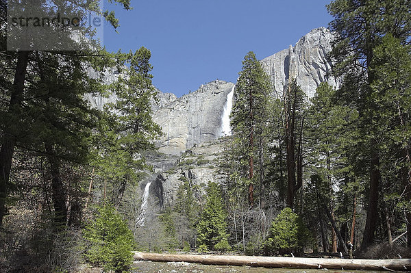 California  Yosemite-Nationalpark: Yosemite falls