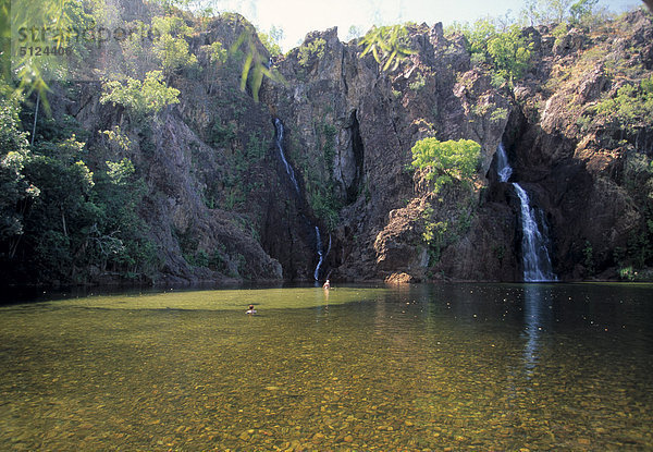 Australien  fällt Litchfield National Park  Northern Territory Tolmer