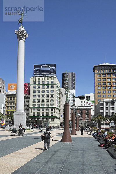 USA  California  San Francisco  Union Square