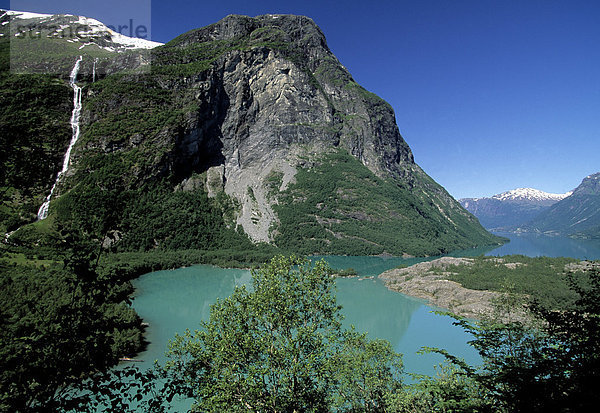 Norwegen  Lodalen-See