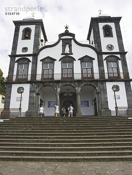 Europa  Portugal  Insel Madeira  Funchal-Bereich  die Kirche von Monte