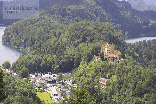 Europa  Deutschland  Bayern  'Deutsche Alpenstrasse'  Füssen Bereich