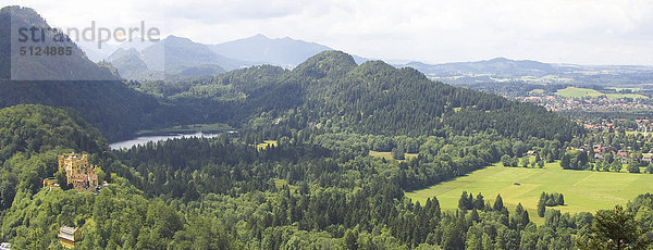 Europa  Deutschland  Bayern  'Deutsche Alpenstrasse'  Füssen Bereich