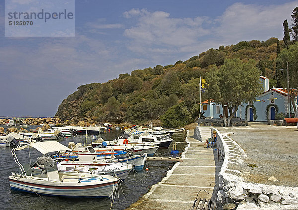 Hafen Bucht Griechenland Samos