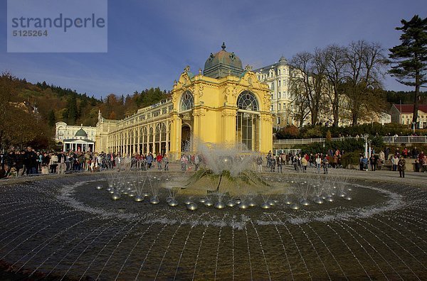 Spa-Komplex  Marianske Lazne  Tschechische Republik