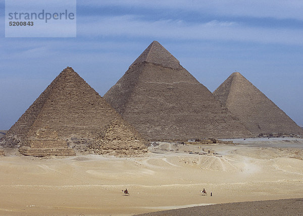 Pyramiden von Gizeh  Kairo  Ägypten