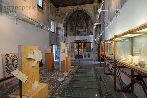 Italien  Veneto  Verona  Interieur des archäologischen Museums