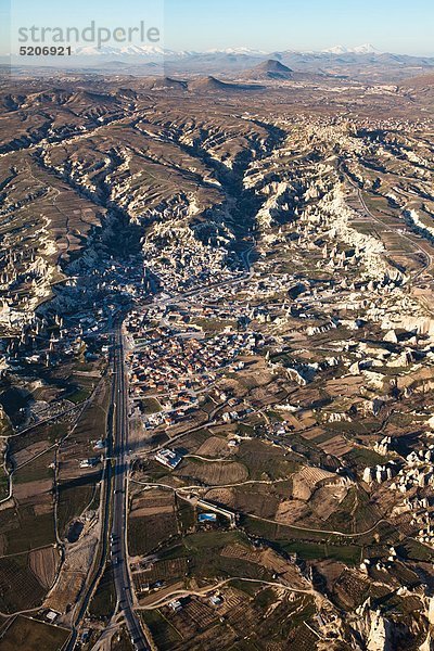 Türkei  Anatolien  Cappadocia  Vulkanlandschaften und erodierten Felsen