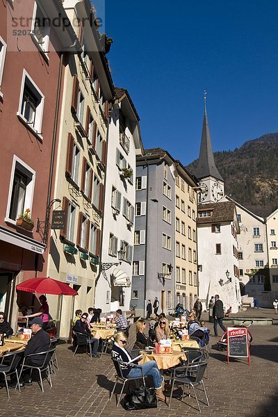 Schweiz  Graubünden  Chur  Stadtzentrum