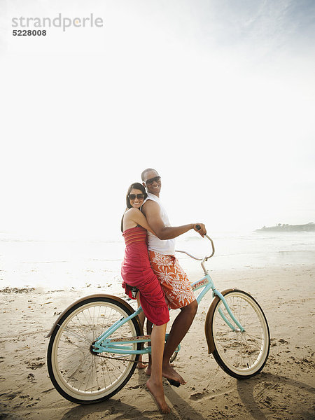 Strand  fahren  Retro  Fahrrad  Rad