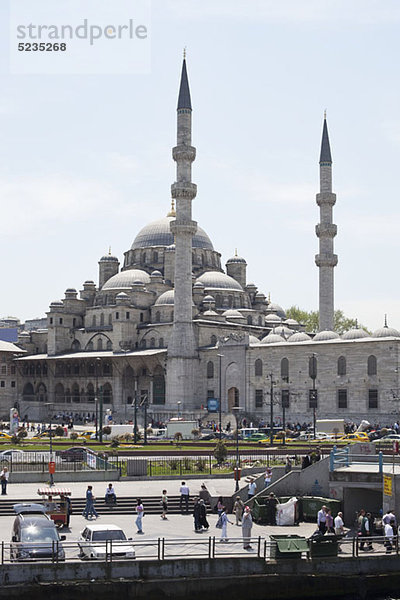 The New Mosque  or Yeni Cami Mosque  in Istanbul  Turkey