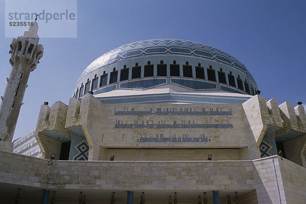 Jordanien  Amman  Blick auf König Abdullah Moschee